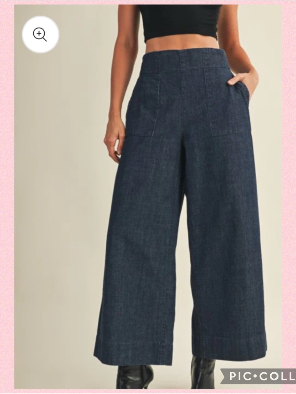 💖Mustard Seed Wide-Leg Denim Pants💖